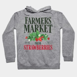 Farmers Market Fresh Strawberries Hoodie